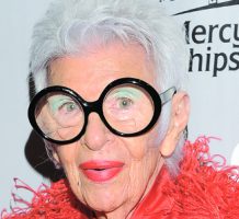 Fashionista Iris Apfel hosts Queen Mary 2