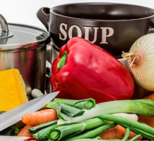 Two warm, filling soups good for cold days