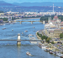 Visiting European capitals via the Danube