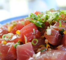 If you’d like to eat less meat, try ahi tuna