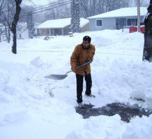 Tips to shovel safely; avoid falling on ice