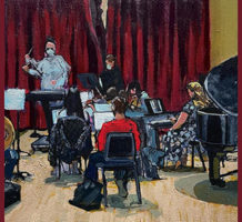 Painter captures Richmond Symphony