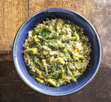 Couscous makes a quick, creamy ‘risotto’