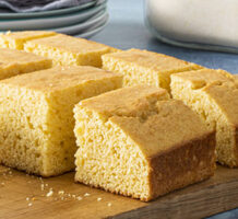 Frozen corn makes a delicious cornbread