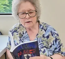 Mystery writer publishes fifth book